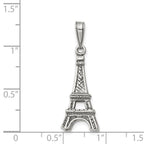 Sterling Silver Eiffel Tower Pendant