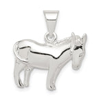 Sterling Silver Donkey Pendant