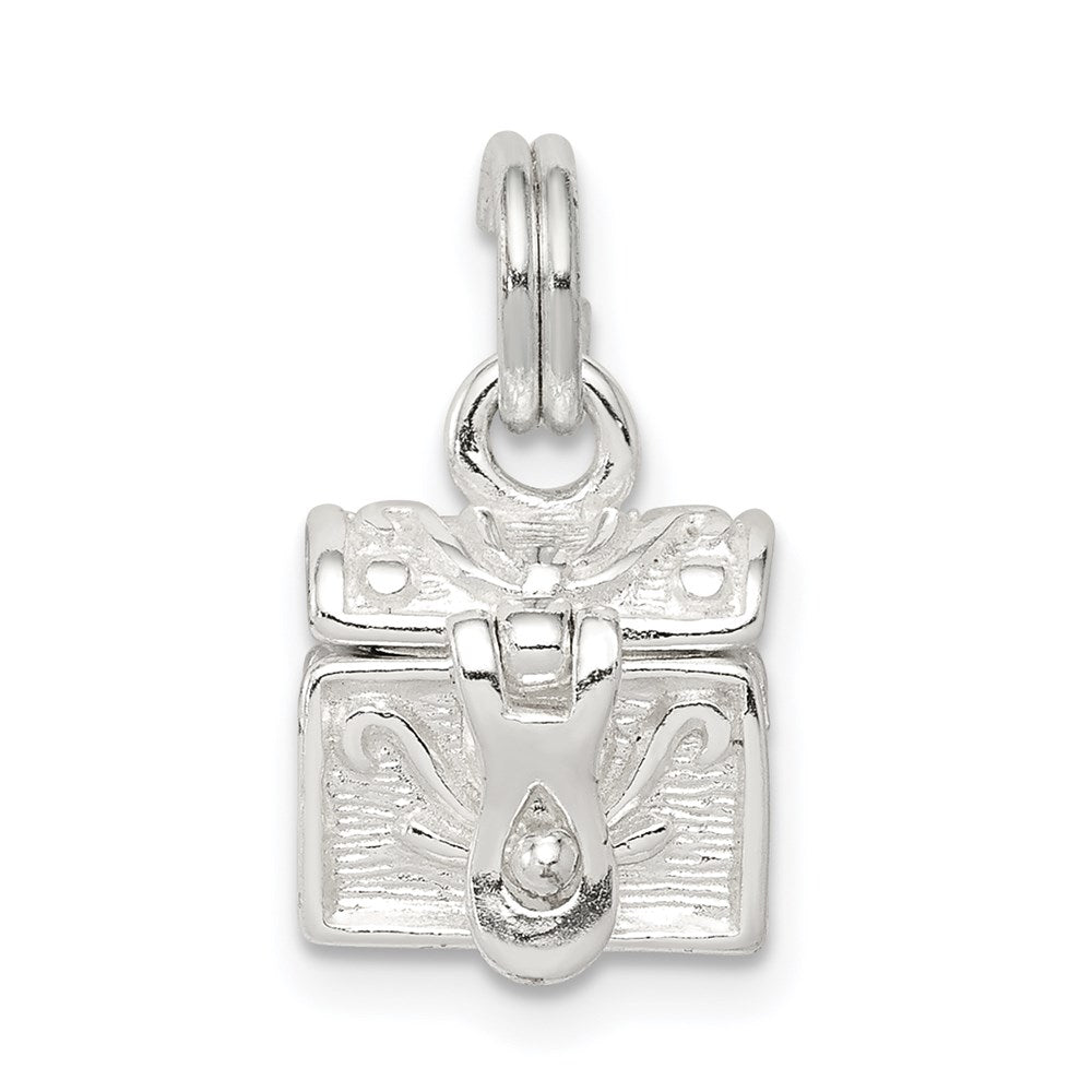 Sterling Silver Cross Prayer Box Charm