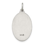 Sterling Silver Antiqued Our Lady of Guadalupe Medal