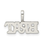 Sterling Silver Brat Pendant