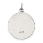 Sterling Silver Antiqued Our Lady of Guadalupe Medal
