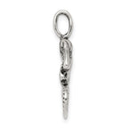 Sterling Silver Antiqued Mermaid Pendant