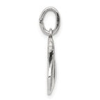 Sterling Silver Antiqued Swan Charm