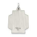 Sterling Silver Antiqued Ecce Homo Charm