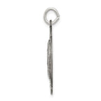 Sterling Silver Antiqued Miraculous Medal