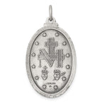 Sterling Silver Antiqued Miraculous Medal