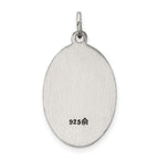 Sterling Silver Antiqued Our Lady of Mt.Carmel Medal