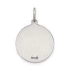 Sterling Silver Antiqued Our Lady of Loreto Medal