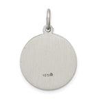 Sterling Silver Antiqued De La Providencia Medal