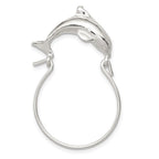 Sterling Silver Dolphin Charm Holder