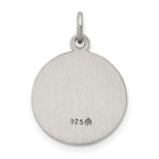 Sterling Silver Antiqued Saint Gerard Medal