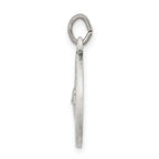 Sterling Silver Antiqued St. Gerard Medal Pendant