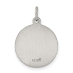 Sterling Silver Antiqued Saint Matthew Medal
