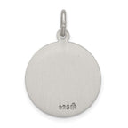 Sterling Silver Antiqued Saint John Neumann Medal