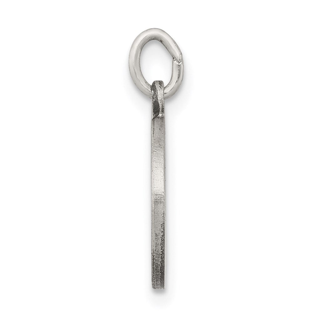Sterling Silver Antiqued First Holy Communion Medal