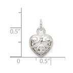 Sterling Silver Heart Charm