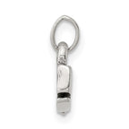 Sterling Silver Antiqued Whale Charm