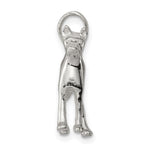 Sterling Silver Great Dane Pendant