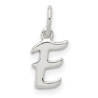 Sterling Silver Letter E Initial Charm