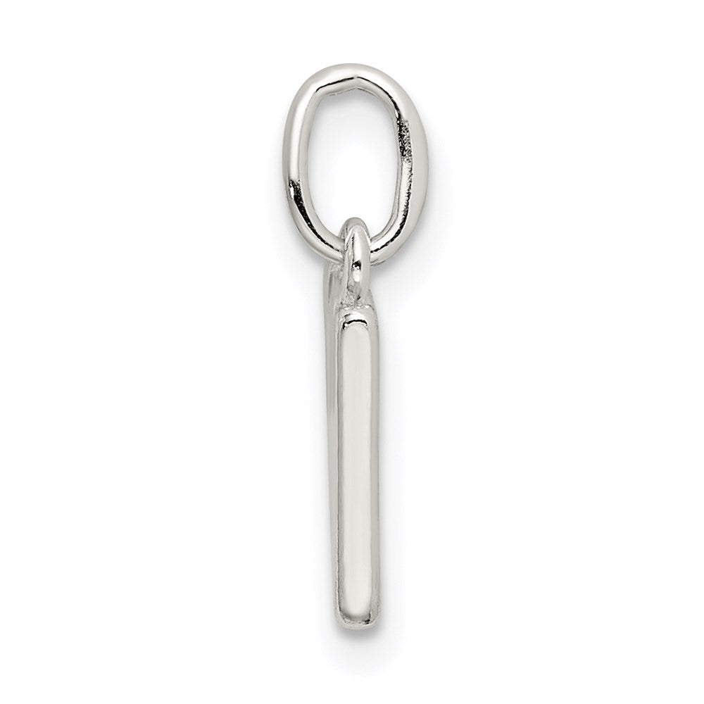 Sterling Silver Letter W Initial Charm