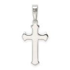 Sterling Silver Polished Cross Pendant