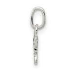 Sterling Silver Enameled Elephant Charm