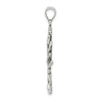 Sterling Silver Antiqued Scorpion Charm