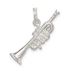 Sterling Silver Trumpet Charm