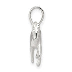 Sterling Silver Polished Horse Pendant