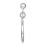 Sterling Silver Polished Enamel Bowling Charm