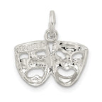 Sterling Silver Comedy/tragedy Charm
