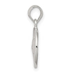 Sterling Silver Polished Sand Dollar Pendant