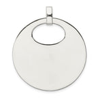 Sterling Silver Polished Pendant