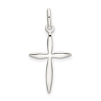 Sterling Silver Polished Passion Cross Charm