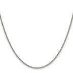 Sterling Silver 1.75mm Curb Chain