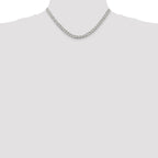 Sterling Silver 5.7mm Curb Chain