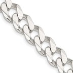 Sterling Silver 11mm Curb Chain