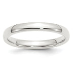 Sterling Silver 3mm Comfort Fit Band