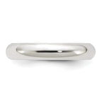 Sterling Silver 4mm Comfort Fit Band
