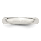 Sterling Silver 4mm Comfort Fit Band