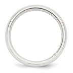 Sterling Silver 5mm Comfort Fit Band