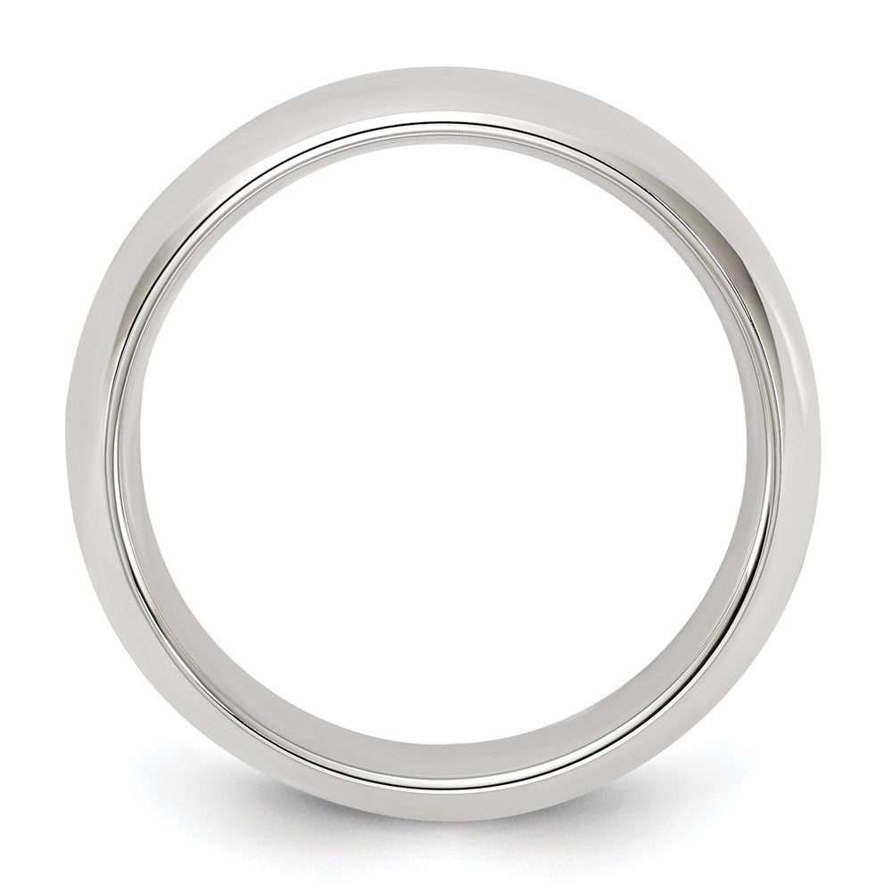 Sterling Silver 6mm Comfort Fit Band