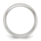 Sterling Silver 6mm Comfort Fit Band