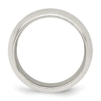 Sterling Silver 7mm Comfort Fit Band