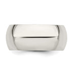 Sterling Silver 9mm Comfort Fit Band