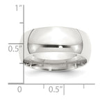 Sterling Silver 9mm Comfort Fit Band