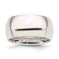 Sterling Silver 10mm Comfort Fit Band