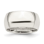 Sterling Silver 10mm Comfort Fit Band