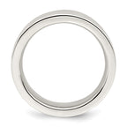 Sterling Silver 6mm Comfort Fit Flat Band